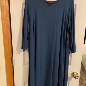 eileen fisher denim jumper